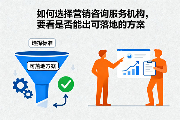 如何選擇營銷咨詢服務(wù)機(jī)構(gòu)，要看是否能出可落地的方案