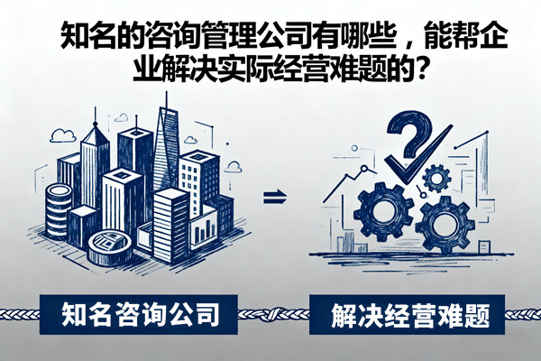 知名的咨詢管理公司有哪些，能幫企業(yè)解決實際經(jīng)營難題的？