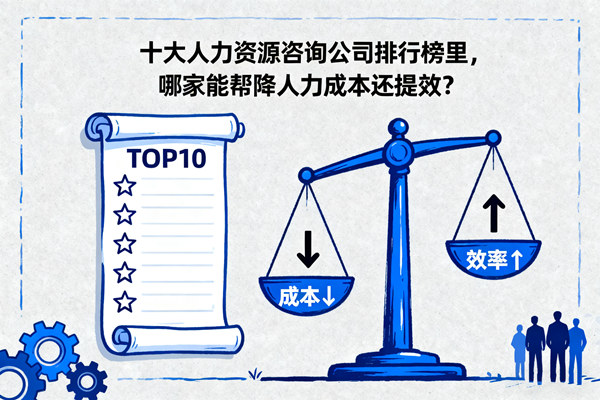 十大人力資源咨詢(xún)公司排行榜里，哪家能幫降人力成本還提效？