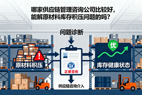 哪家供應(yīng)鏈管理咨詢公司比較好，能解原材料庫存積壓問題的嗎？